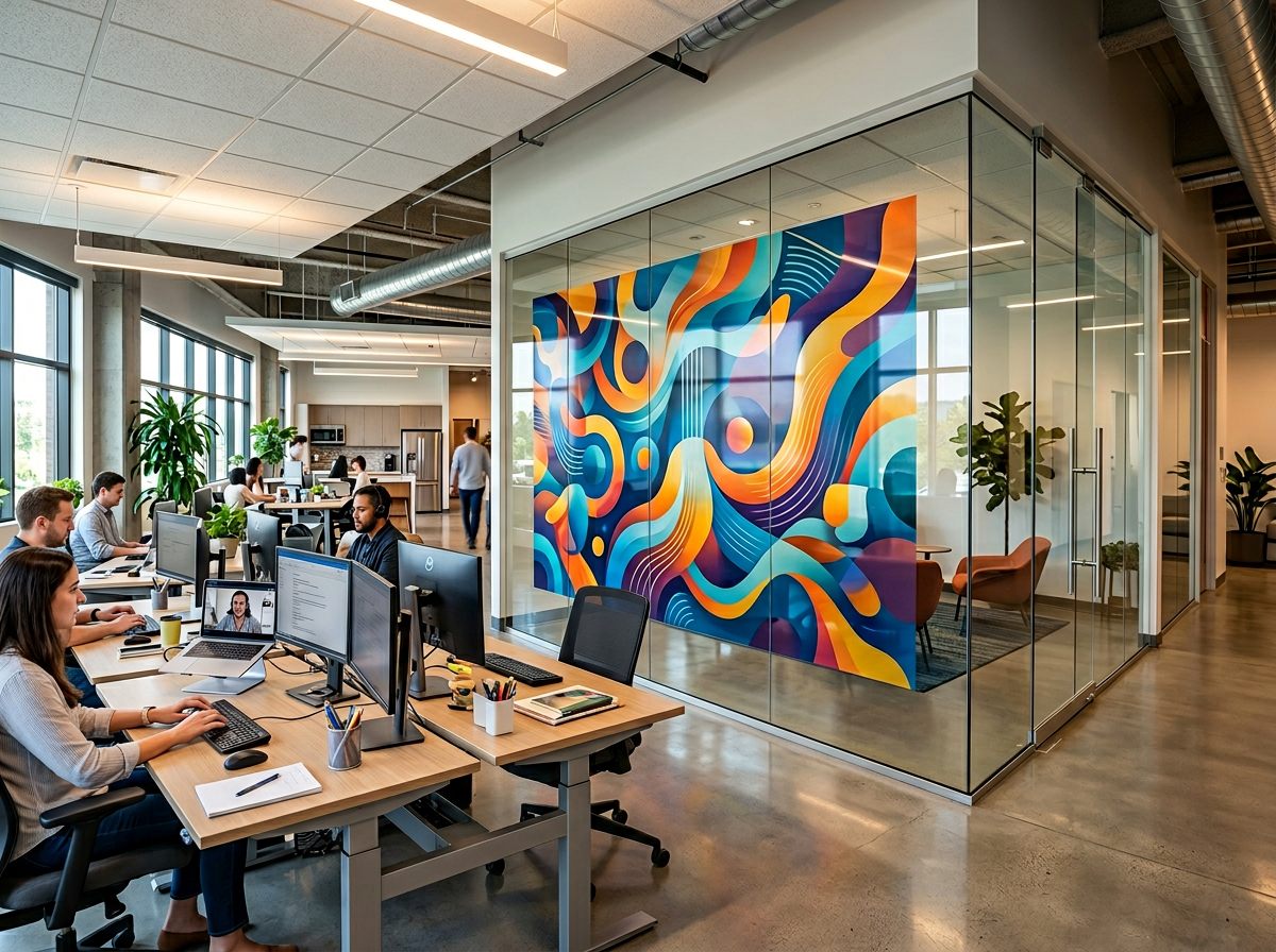 Offices wall print